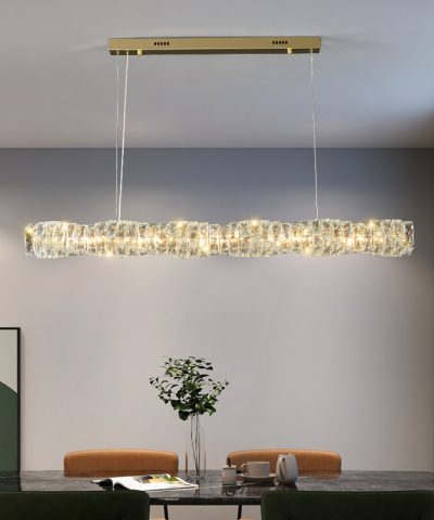 Đèn thả bàn ăn pha lê 536