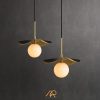 Đèn thả đồng chao đá nghệ thuật ART4012