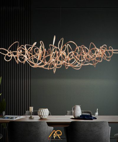 Đèn thả xoăn nghệ thuật cao cấp ART-4036