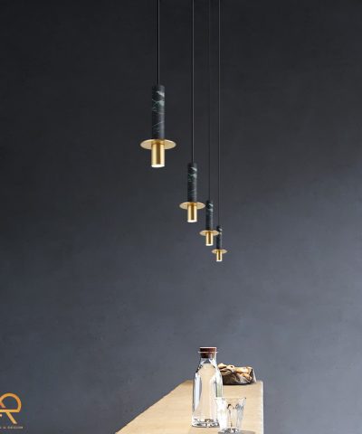 Đèn thả ống đá cẩm thạch ART 4023