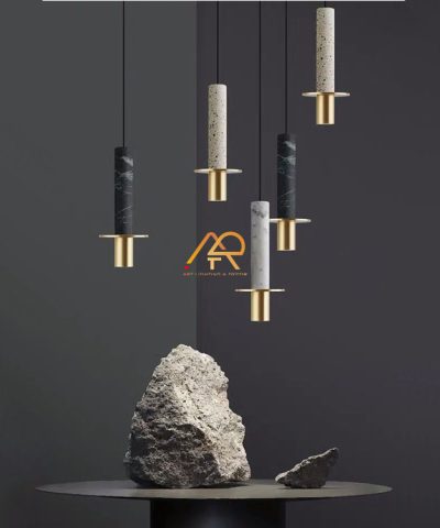 Đèn thả ống đá cẩm thạch ART 4023