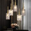 Đèn Thả Pha Lê Sóng Ánh Vàng Aurora ART-4048
