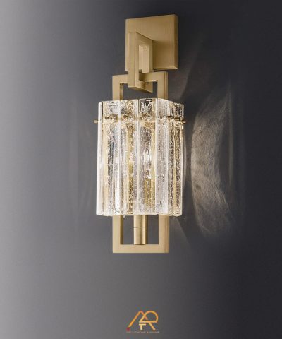 Đèn tường đồng pha lê cao cấp ART-8011