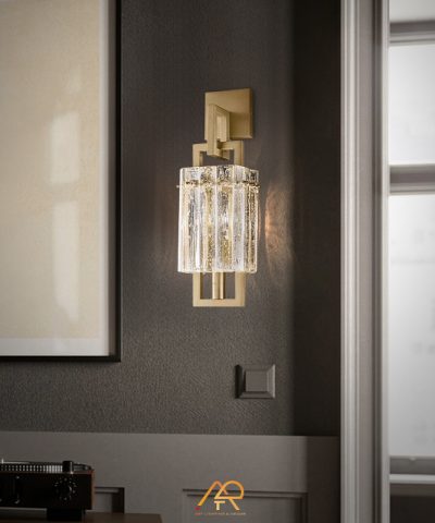 Đèn tường đồng pha lê cao cấp ART-8011