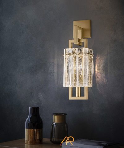 Đèn tường đồng pha lê cao cấp ART-8011