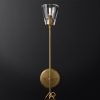 Đèn Vách Thủy Tinh Nến Đồng Aurora Elegance ART-8019