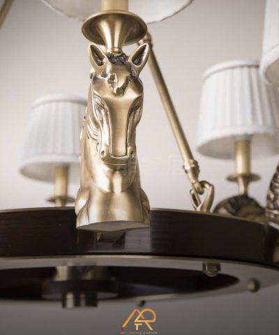 Đèn Chùm Nghệ Thuật Horse Head ART-7083