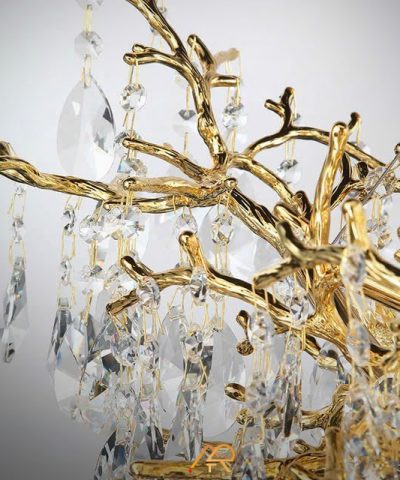 Đèn Chùm Pha Lê Golden Forest ART-7085