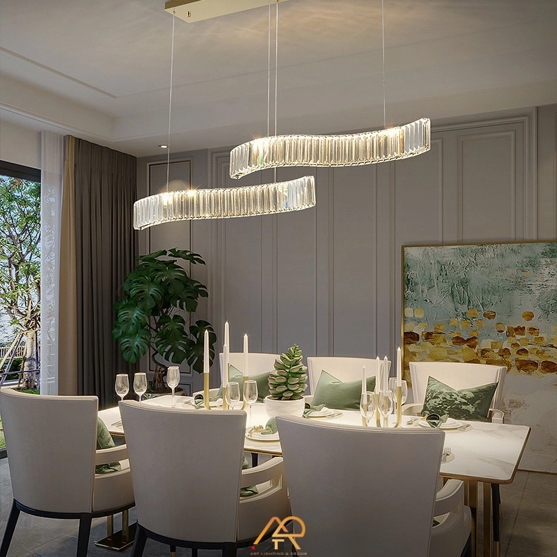 Đèn Thả Pha Lê Linear Pendant ART-4072