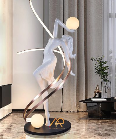 Đèn sàn tượng nữ thần Misha ART-2060