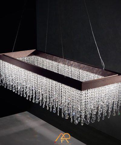 Đèn Thả Pha Lê Rectangular Rainfall ART-7050