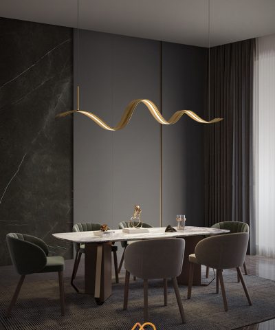 Đèn thả lượn sóng phong cách bắc âu ART-4037