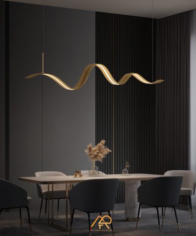Đèn thả lượn sóng phong cách bắc âu ART-4037