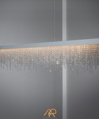 Đèn thả bàn ăn Pha Lê Dài Crystal Rain ART-4053