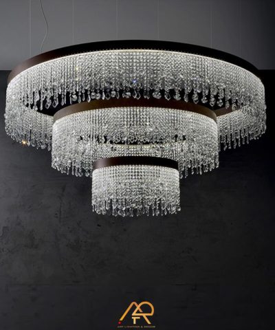 Đèn Chùm Pha Lê Đa Tầng Diamond Halo ART-7049