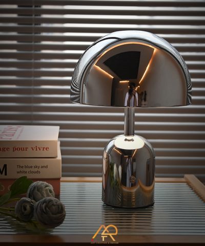 Đèn Ngủ Mini Kim Loại Hình Nấm Retro Glow ART-2025