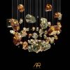Đèn chùm pha lê thông tầng tự do ART 5014