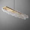 Đèn Thả Pha Lê Sóng Ánh Kim Chandelier ART-4058