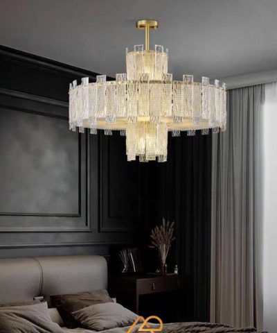 Đèn chùm thủy tinh nghệ thuật Crystal Elegance ART-7055