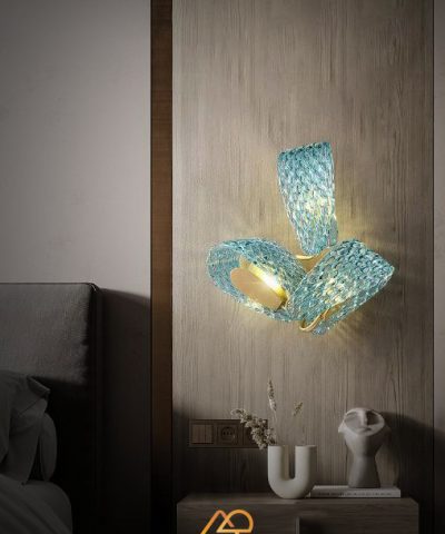 Đèn tường Dòng Sóng Xanh Aqua Bloom ART-8037