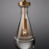 Đèn Chùm Pha Lê Golden Teardrop Light ART-7069