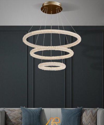 Đèn Chùm Pha Lê Vòng Tròn Tầng ART-7071