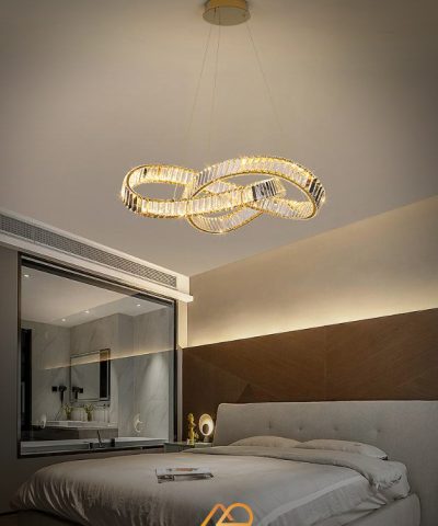 Đèn Chùm Pha Lê Nghệ Thuật LUX Infinity ART-7079