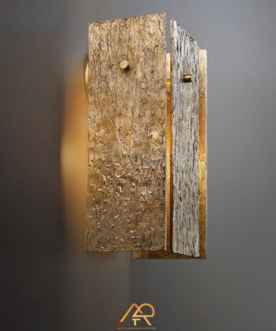 Đèn Tường Nghệ Thuật LUX Timber Gold ART-8052