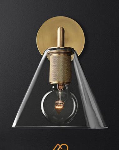 Đèn Tường Thủy Tinh Nón Kim Cổ ART-8030