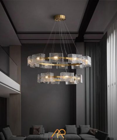 Đèn Chùm Pha Lê Vương Miện Ánh Sáng ART-7052