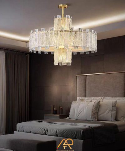 Đèn chùm thủy tinh nghệ thuật Crystal Elegance ART-7055