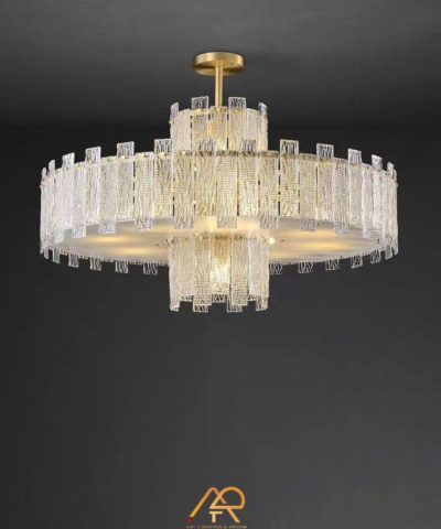 Đèn chùm thủy tinh nghệ thuật Crystal Elegance ART-7055