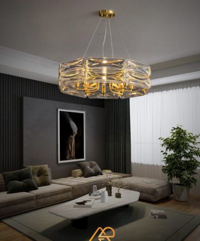 Đèn Chùm Lục Giác Aurora Luxe ART-7059
