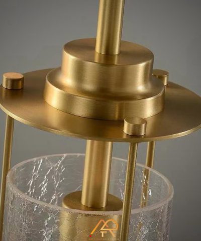 Đèn Thả Thủy Tinh Trụ Vàng Sang Trọng ART-4068