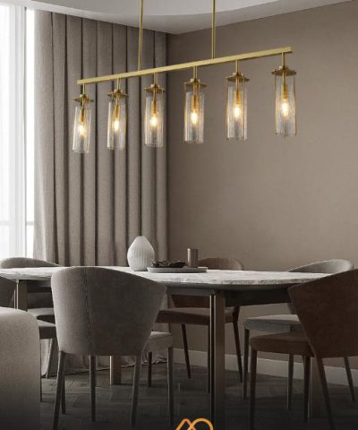 Đèn Thả Dài Bàn Ăn Trụ Thủy Tinh ART-4069