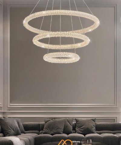 Đèn Chùm Pha Lê Vòng Tròn Tầng ART-7071