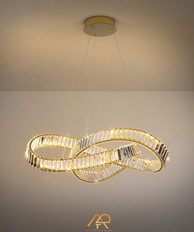 Đèn Chùm Pha Lê Nghệ Thuật LUX Infinity ART-7079