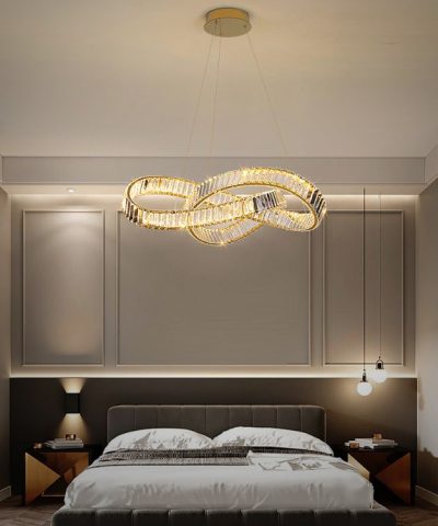 Đèn Chùm Pha Lê Nghệ Thuật LUX Infinity ART-7079