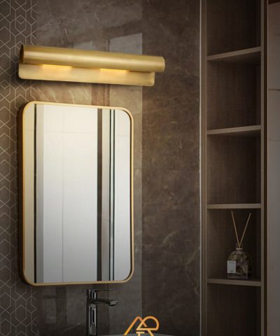 Đèn Tường Trang Trí LUX Brass Curve ART-8049