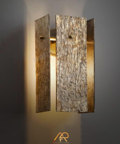Đèn Tường Nghệ Thuật LUX Timber Gold ART-8052