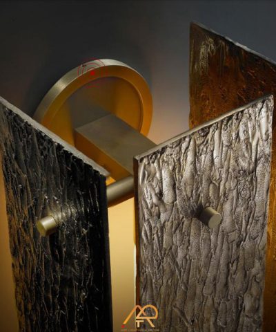 Đèn Tường Nghệ Thuật LUX Timber Gold ART-8052