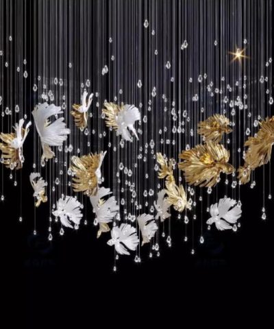 Đèn Chùm Thông Tầng Cao Cấp LUX Bird Symphony ART-5028
