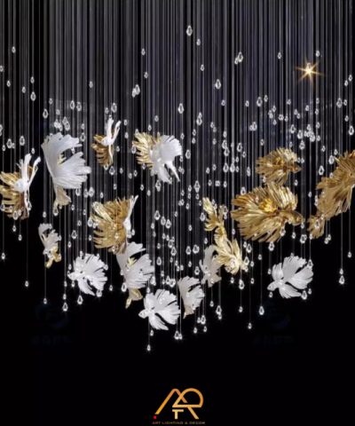 Đèn Chùm Thông Tầng Cao Cấp LUX Bird Symphony ART-5028