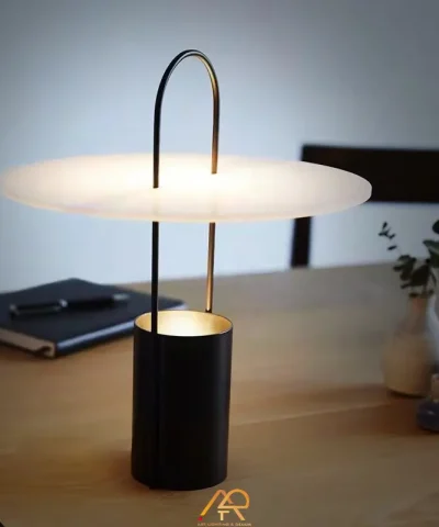 Đèn Tab Đầu Giường Chao Đĩa Tối Giản ART-2051