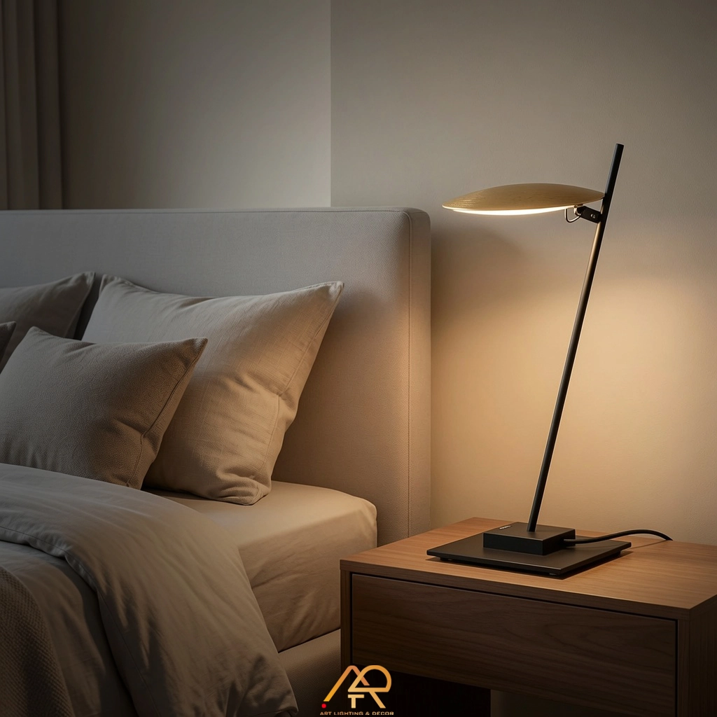 Đèn Tab Đầu Giường Siêu Tối Giản Luxury ART-2066 - Ảnh 2