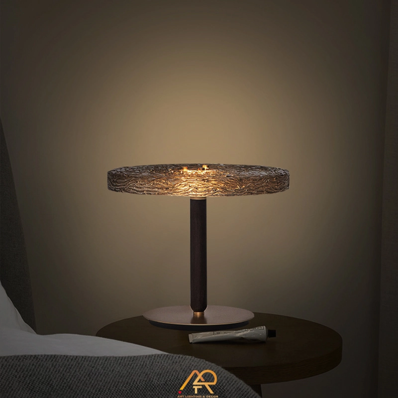 Đèn Bàn Decor Chao Thủy Tinh Cao Cấp ART-2071 - Ảnh 2