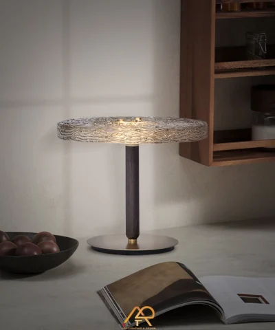 Đèn Bàn Decor Chao Thủy Tinh Cao Cấp ART-2071