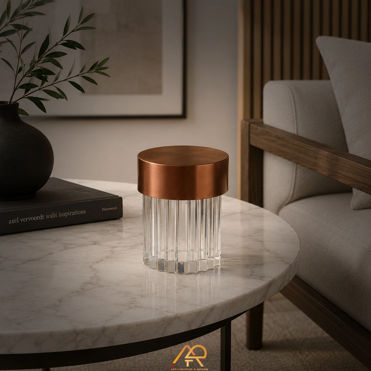 Đèn Bàn Decor Pha Lê Hiện Đại ART-2077 - Ảnh 2