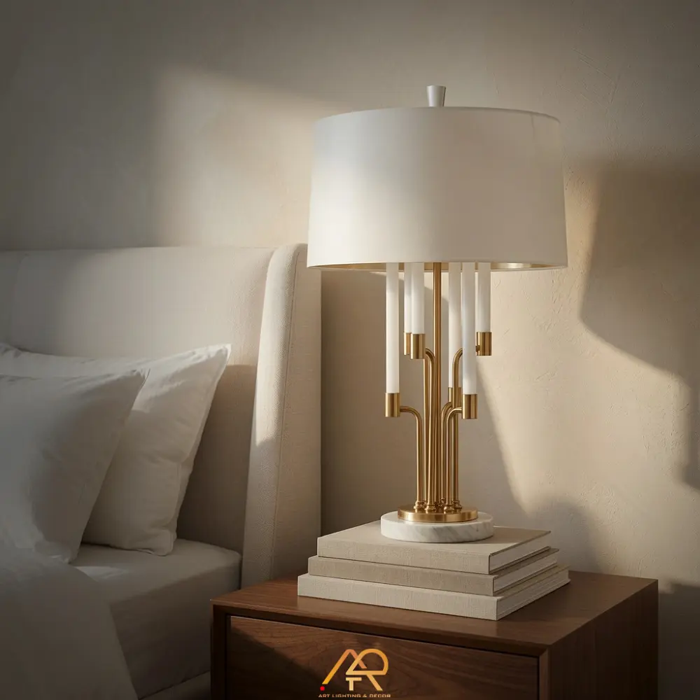 Đèn Để Bàn Tân Cổ Điển Luxury ART-2046 - Ảnh 2