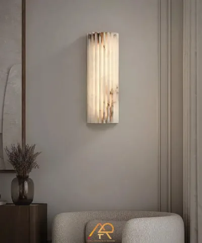 Đèn Tường Đá Cẩm Thạch Cao Cấp ART-8084
